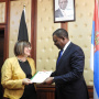 19 February 2019 Speaker Gojkovic and the Speaker of the National Assembly of Kenya Justin Muturi 